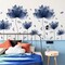 Huge Flower Petal Wall Decals – Removable Floral Stickers for Living Room, Bedroom, Bathroom & Office